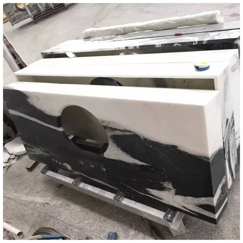 Panda Marble Bathroom Vanity Top Panda Marble Bathroom Vanity Top