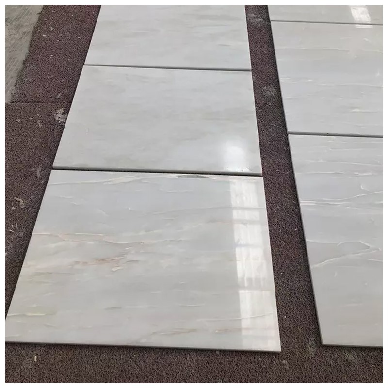 Rhino White Marble Flooring Tiles