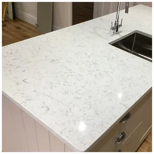 Carrara White Quartz Kitchen Countertops Carrara White Quartz Kitchen Countertops