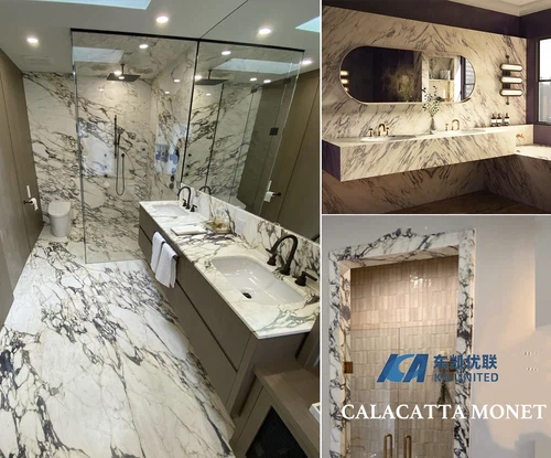 Calacatta Moent Marble Tiles and Countertops KA UNITED Calacatta Moent Marble Tiles and Countertops KA UNITED