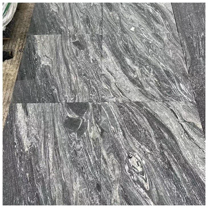 Juparana Grey Granite Floor Tiles