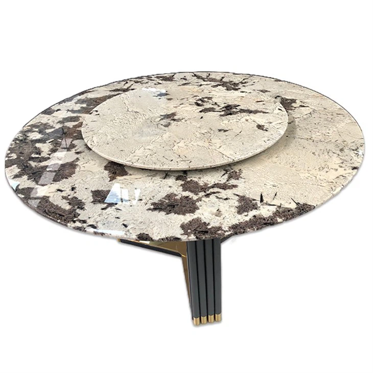 Bianco Splendor Granit okrugli stol
