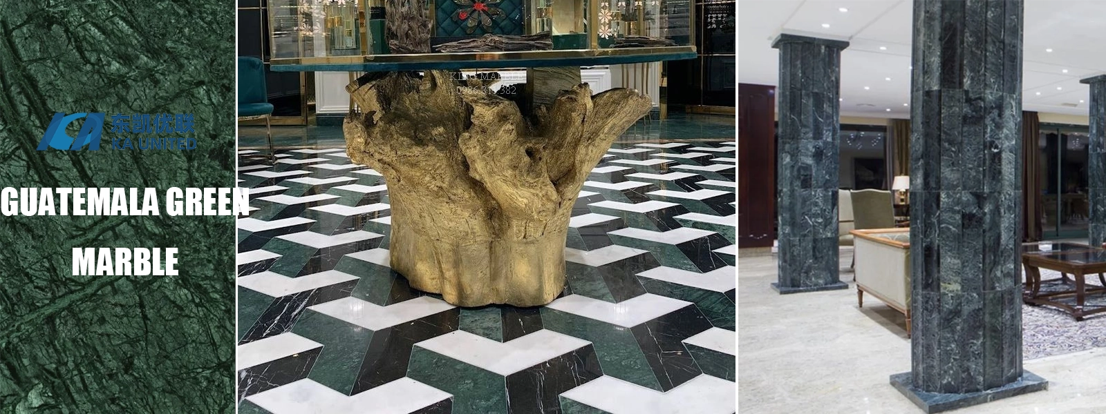 Luxury Guatmala Grn Marbl Floor and Column Projects KA UNITED Luxury Guatmala Grn Marbl Floor and Column Projects KA UNITED