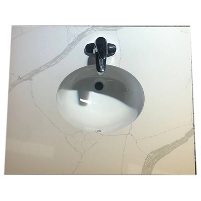 Calacatta Quartz Kupatilo Countertops