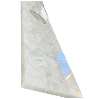 Iluminated White Quartz Vanity Tops